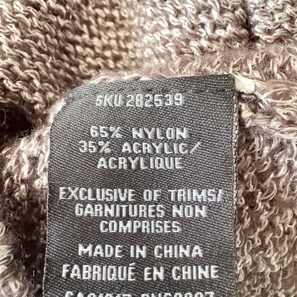 Cozy Gray Turtleneck Sweater Dress - Picture 3 of 4